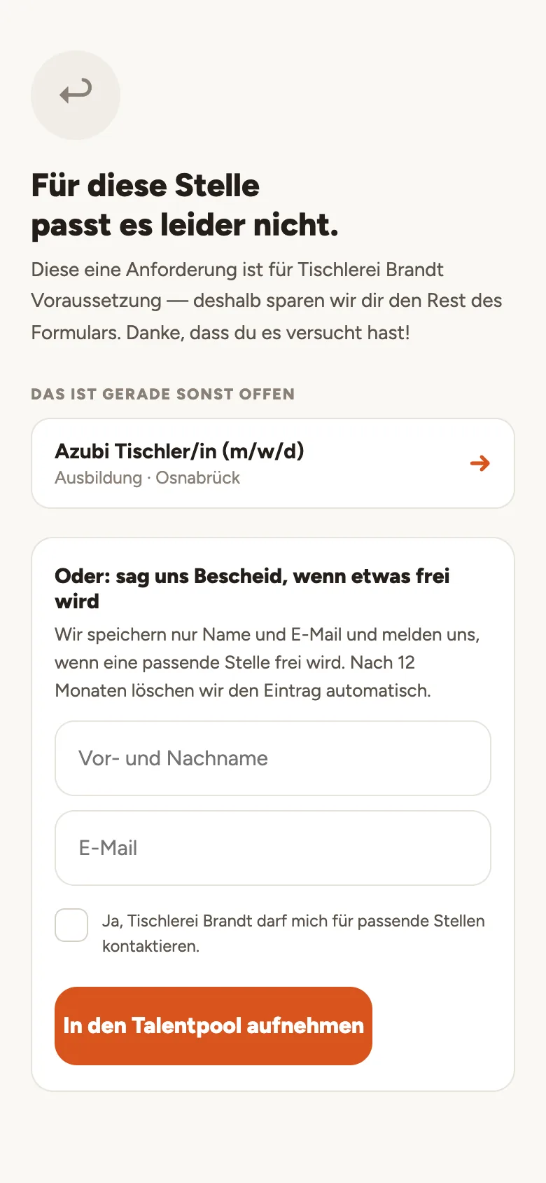 Tipp-Funnel